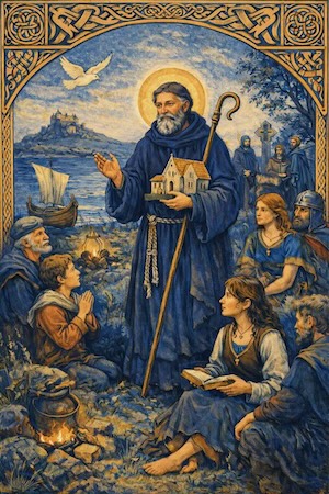 Saint Aidan of Lindisfarne Blue Reach North America - Kingdom Multiplication